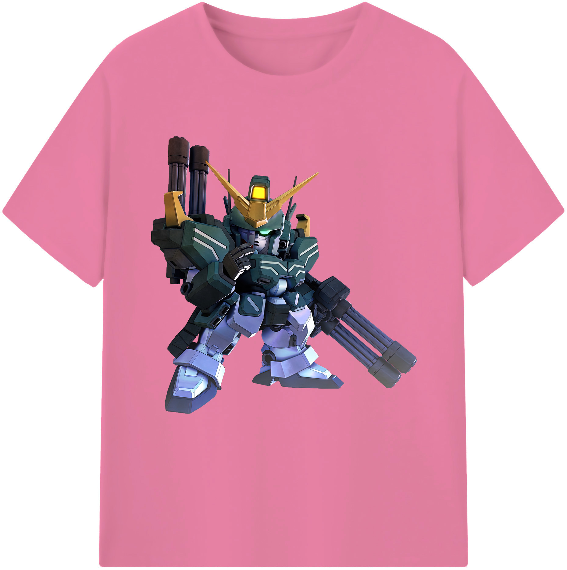 （画像用） 機動戦士ガンダム Mobile Suit Gundam 綿100％半袖Tシャツ（フロントプリント）